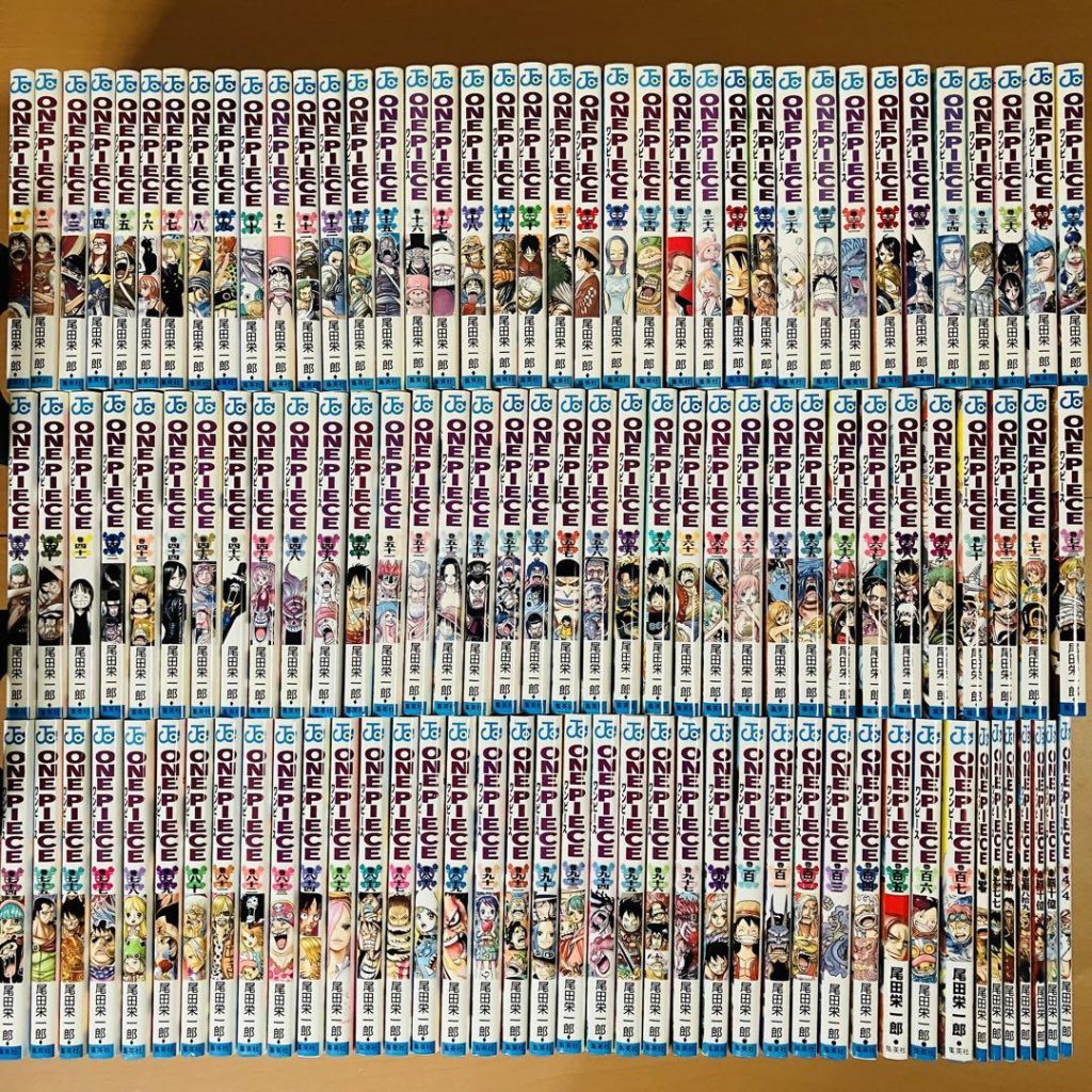 ワンピース漫画の巻数と話数