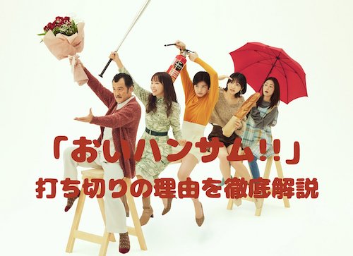 おいハンサム!!打ち切りの理由を徹底解説